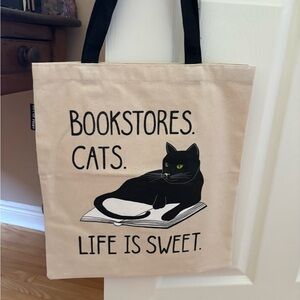 NWOT cotton canvas tote